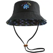 Next Hoed 'De La Soul' royal blue/koningsblauw / geel / lila / zwart