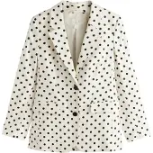 Next Blazers zwart / natuurwit