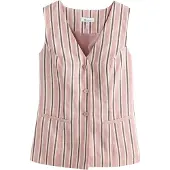 Next Gilet 'N. Premium' cyclaam / oudroze / wit