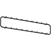 Essem Design Classic kapstok 100 cm Zwart