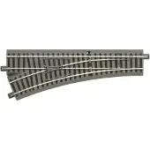 Roco H0 GeoLine (met ballastbed) 61140 Wissel, Links 200 mm 1 stuk(s)