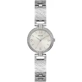 Guess SP MINI LUXE GW0112L1 Dames Horloge 27mm - Zilverkleurig