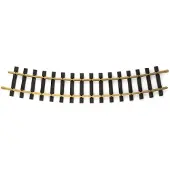 Lgb G rails 16000 Gebogen rails 1243 mm 22.5 ° 1243 mm 1 stuk(s)