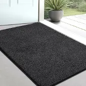 Unyqoos Wasbare antislip deurmat voor binnengebruik in hal, keuken en badkamer