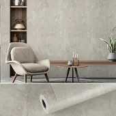 Unyqoos Zelfklevend betonlook wandfolie voor stijlvolle en praktische interieurvernieuwing