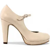 Noë Shoes Nabla Pump Strap Powder