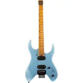 Spira Guitars S-400 Headless MPB Satin Blue elektrische gitaar