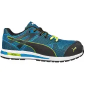 Puma Blaze Knit Low 643060-39 Veiligheidsschoenen S1P Schoenmaat (EU): 39 Blauw, Zwart 1 stuk(s)
