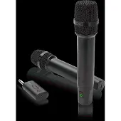 PEAQ Pmi 100 Draadloze Microfoons Zwart