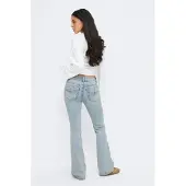 Gina Tricot Low bootcut jeans met steekzakken model 'Y2k'
