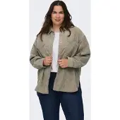 ONLY Carjanine-rai Corduroy Overhemd Dames Beige M-46/48