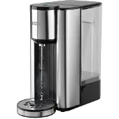 DistinQ Heetwaterdispenser - 2.5L - RVS - BPA vrij - 2600W - 30x15x30 cm - Zwart|Zilver