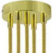 Creative Cables Krm575fgoterm Metalen Cilindrische Lamp Plafondrozet Kit