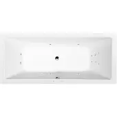 Polysan Krysta Whirlpoolbad, 180x70x39cm, Attraction Hydro, chroom