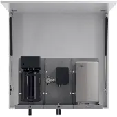 Nofer Velox Spiegelkast 100cm met automatische zeepdispenser, kraan en handdroger