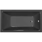 Polysan Noemi Rechthoekig bad 150x80x39cm, grijs