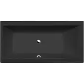 Hak Cleo Rechthoekig bad 150x75x48cm, mat zwart