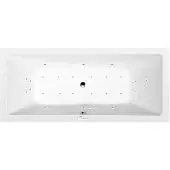 Polysan Krysta Whirlpoolbad, 180x70x39cm, Highline Hydro-Air, chroom