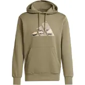 Adidas Camo 3B heren hoodie groen maat L
