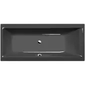 Polysan Cleo Rechthoekig bad 160x70x48cm, grijs