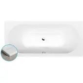 Polysan Viva B Slim Rechthoekig bad 175x80x47cm, wit