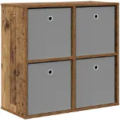 vidaXL Dressoir Oudhout 68,5 x 32 x 67 cm