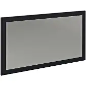Sapho Nirox spiegel met lijst 100x60cm, antraciet mat