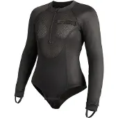 Pando Moto Bia Mesh Dames Zwart Beschermende Base Layer / Body Maat XS
