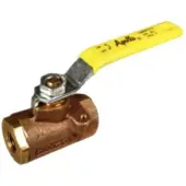 Apollo Full Flow Ball Valve 12.7 Mm Geel