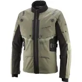 Ixon M-Skeid Kaki Zwart Textiele Motorjas Maat S