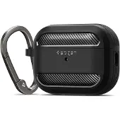 Spigen Rugged Armor AirPods Pro 2 Hoesje Zwart