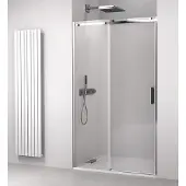 Polysan Thron Square Douchedeur 140cm, vierkant rollen, helder glas