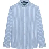 Superdry Overhemd lichtblauw / wit
