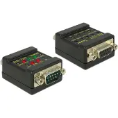DeLOCK 87713 VGA-connector D-sub bus 9-polig - D-sub stekker 9-polig 0 mm 1 stuk(s)