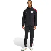 Adidas Ajax Presentatie Trainingspak Full-Zip 2025-2026 Zwart Wit Rood