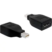 DeLOCK - Mini DisplayPort - DisplayPort Adapter - Zwart