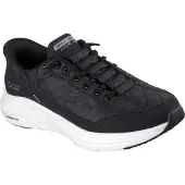SKECHERS CONTOUR FOAM - COZY FIT Heren Instappers - Zwart / Wit