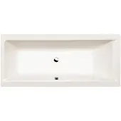 Polysan Cleo Rechthoekig bad 160x70x48cm, ivoor