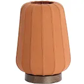 Light & Living Nachtkastlamp Bibury Ø 30cm Terracotta Linnen