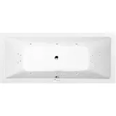 Polysan Krysta Whirlpoolbad, 180x70x39cm, Highline Hydro, chroom