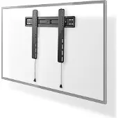Nedis TVWM5030BK, 81,3 cm (32 inch), 139,7 cm (55 inch), 100 x 100 mm, 400 x 300 mm, Ocel, Zwart