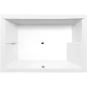 Polysan Dupla Rechthoekig bad 180x120x54cm, wit