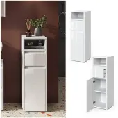Vicco Majest Halfhoge kast – 30.2 x 96.3 cm Wit