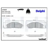 Delphi Remblokkenset, schijfrem LP2037