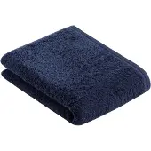 Vossen Douchelaken Vossen Vegan Life Marine Blau (67 x 140 cm)