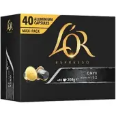 L'OR Espresso Onyx Cups 40 stuks