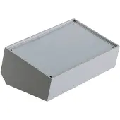 TEKO 364.8 Consolebehuizing (A x B x C x D x E) 310 x 170 x 65 x 85 x 47 mm Kunststof Blauw, Grijs, Zilver 1 stuk(s)