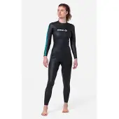 BEUCHAT 520301 Zento 2 Mm Woman Long Sleeve Neoprene Wetsuit Zwart XS Vrouw