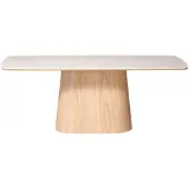 Giga Meubel Eettafel Thomas Naturel Keramisch 200cm