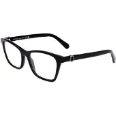 Moncler ML5168 53/16/140 Glazen voor Zicht Shiny zwart Acetaat VROUW ML5168